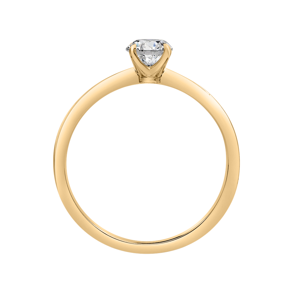 Prsteň s diamantom One Love