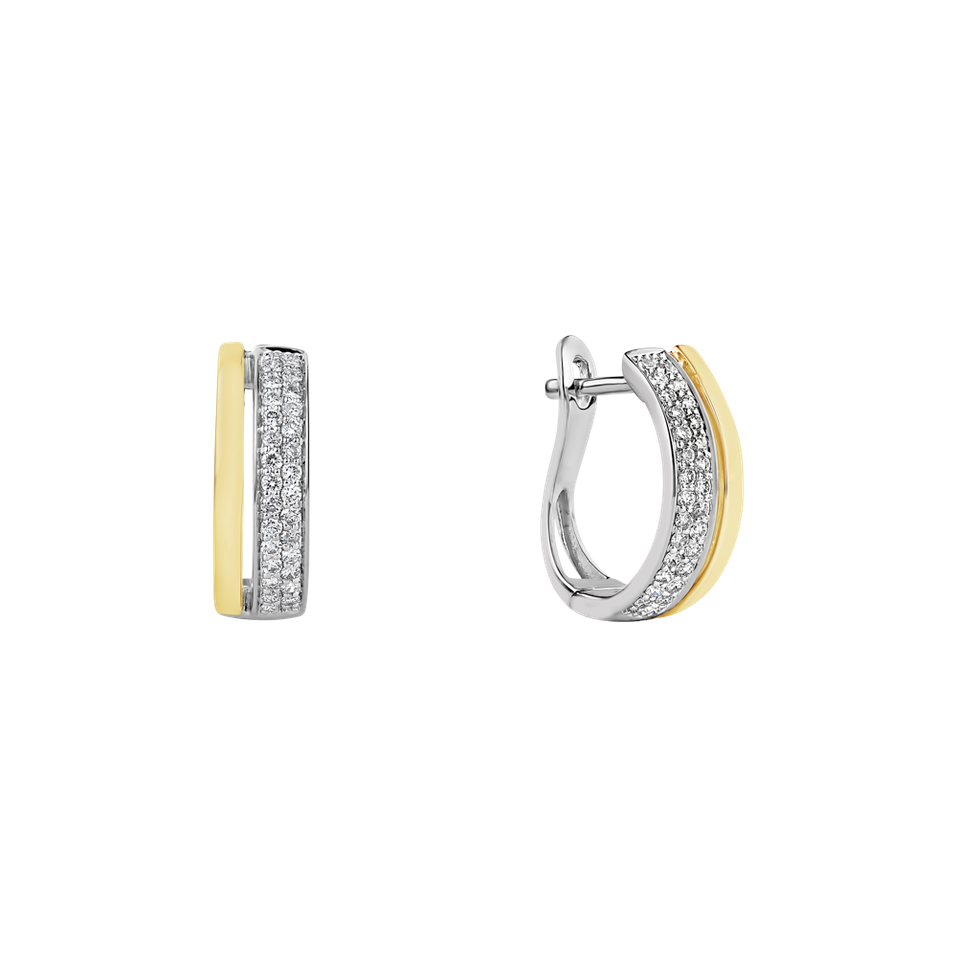 Náušnice s diamantmi Moonlight Spirit