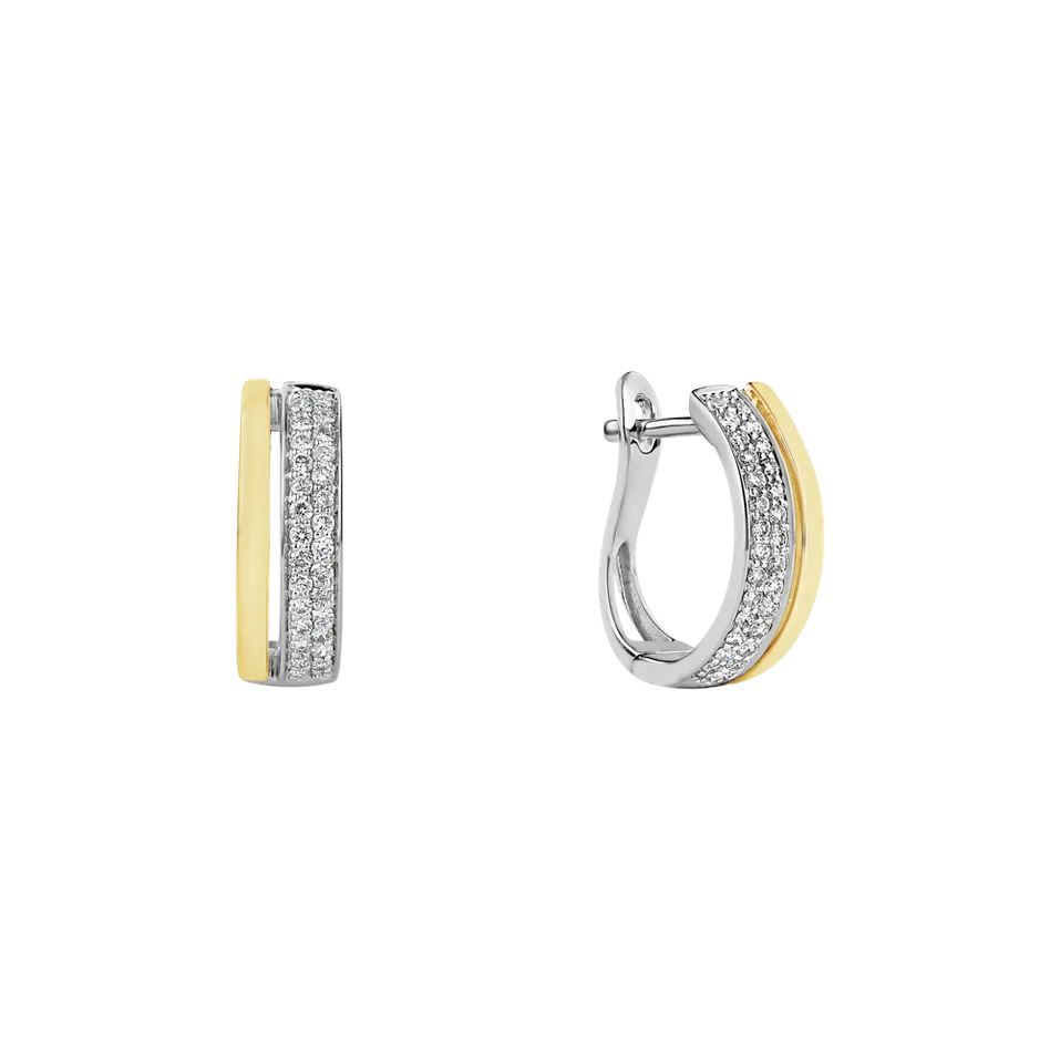 Náušnice s diamantmi Moonlight Spirit