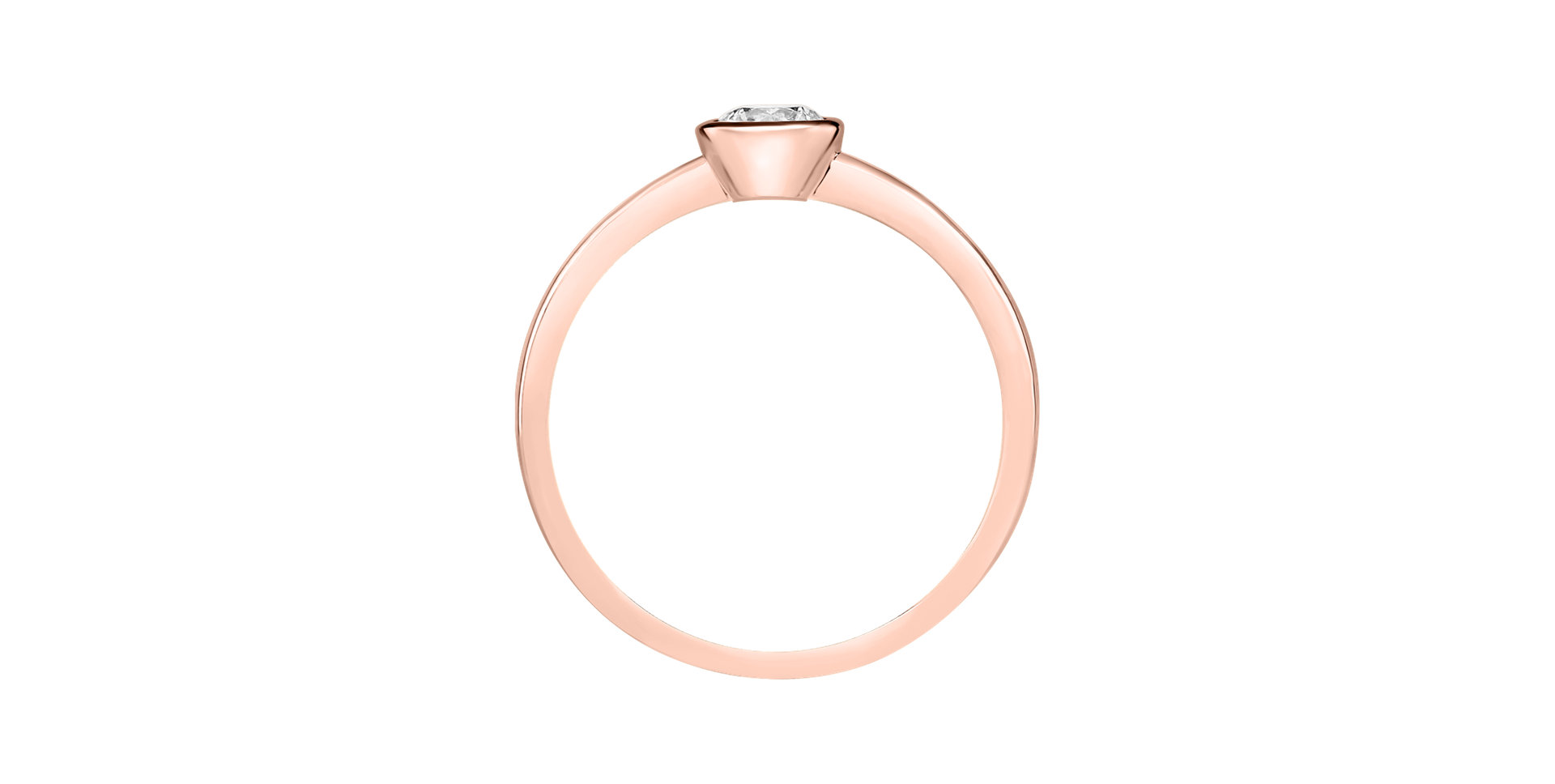 Prsteň s diamantom Seductive Glow