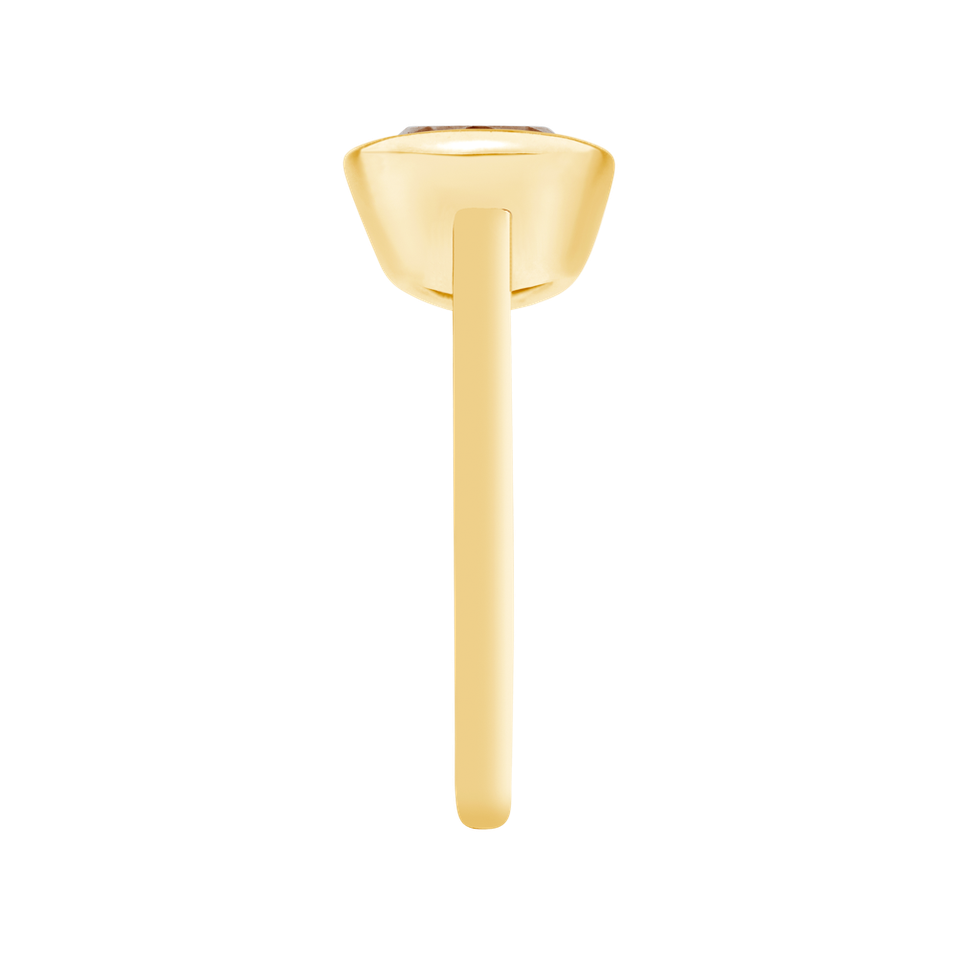 Prsteň s citrínom madeira Bonbon