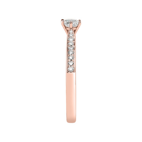 Prsteň s diamantmi Midnight Romance