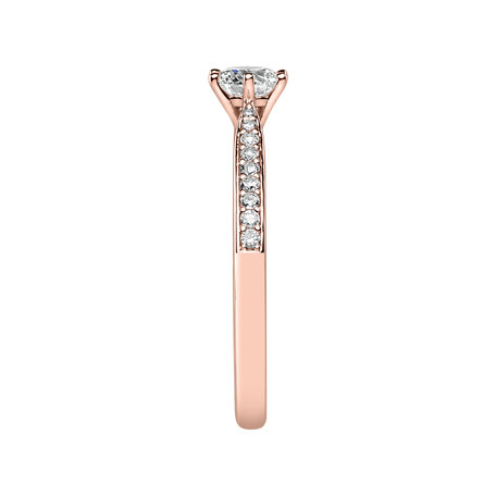 Prsteň s diamantmi Midnight Romance