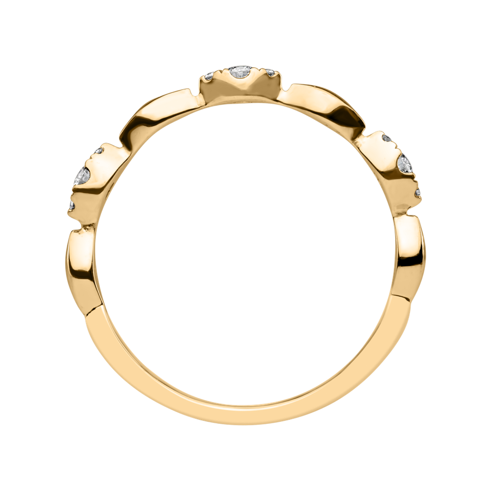 Prsteň s diamantmi Star Attraction