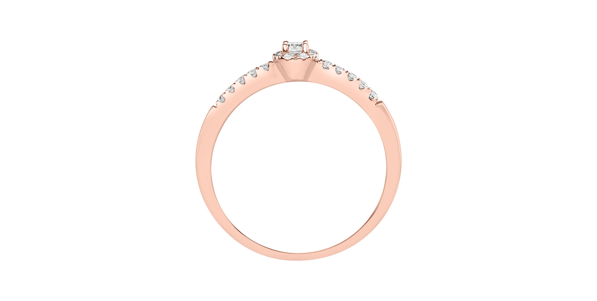 Prsteň s diamantmi Eternal Sparkle