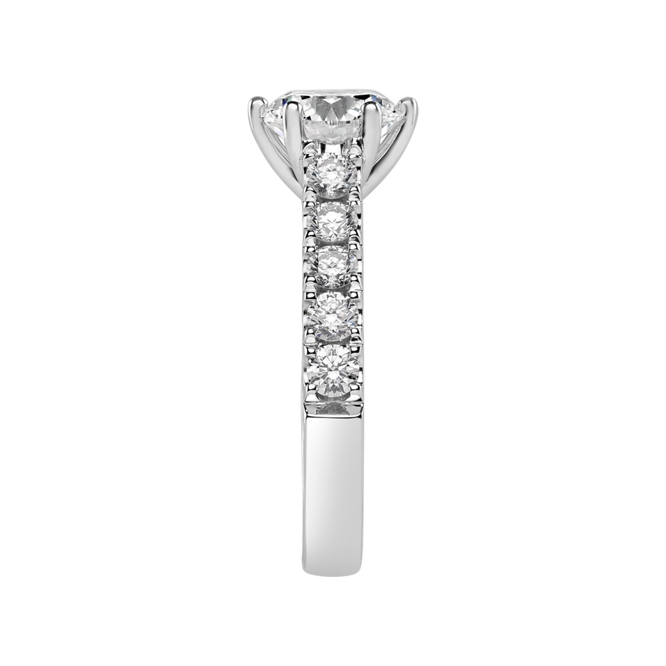 Prsteň s diamantmi Sparkling Love