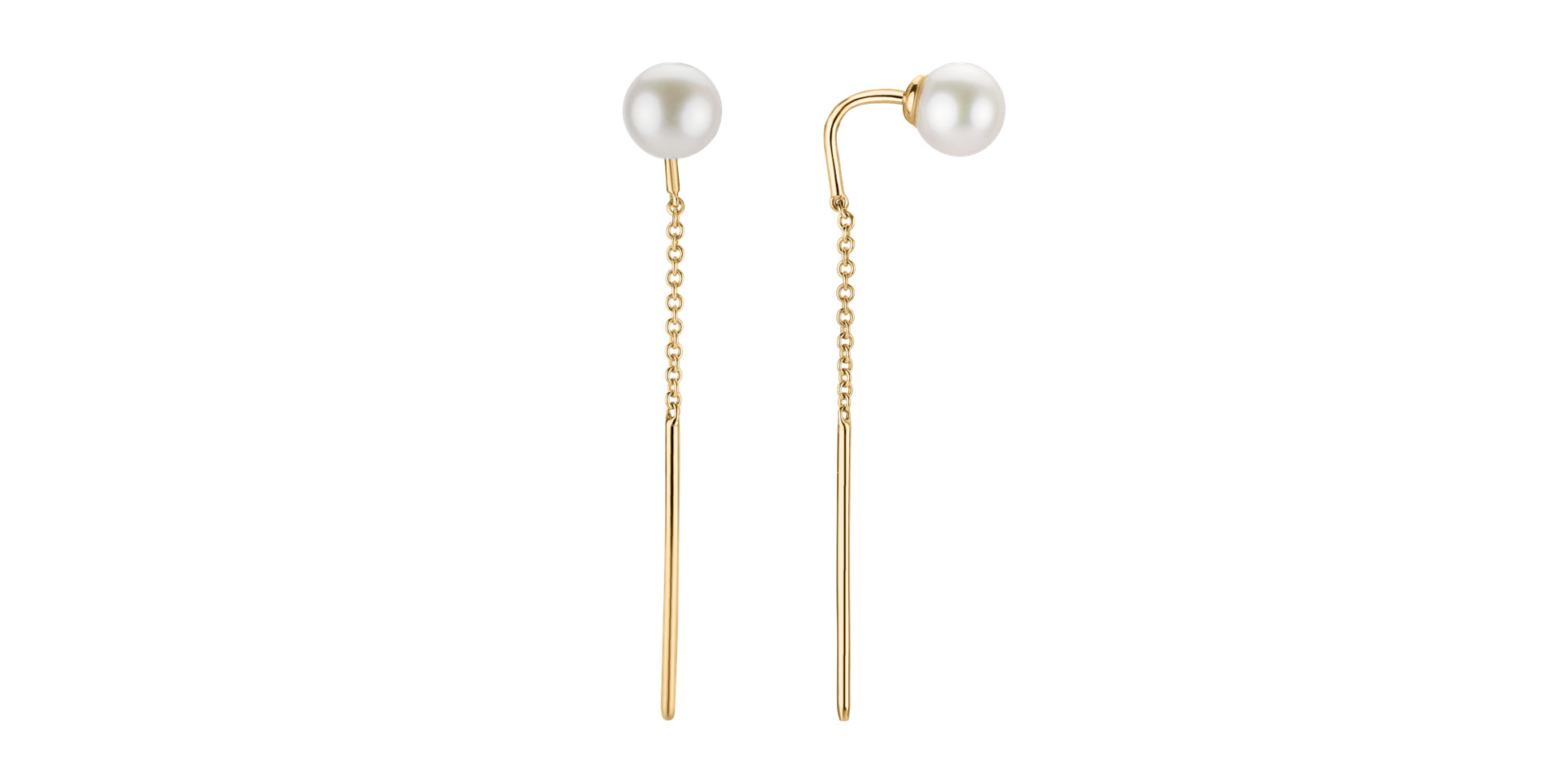 Náušnice s perlou Lovely Pearls