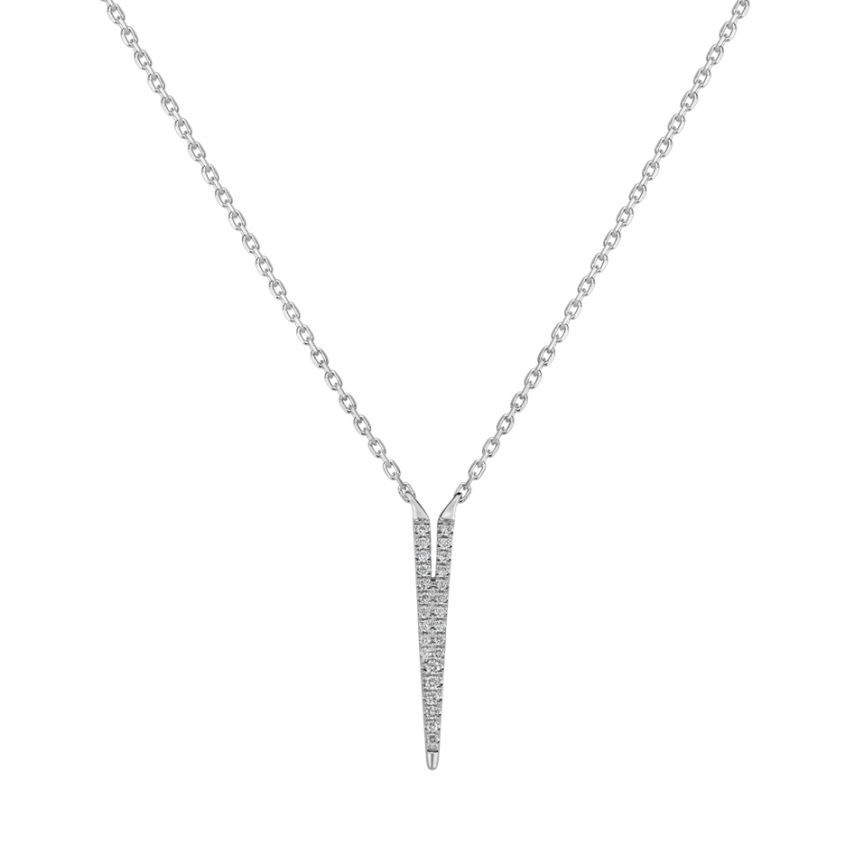 Náhrdelník s diamantmi Broken Glamour