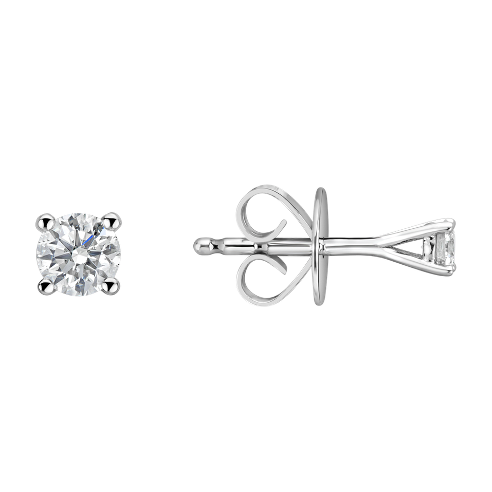 Náušnice s diamantmi Essential Shine