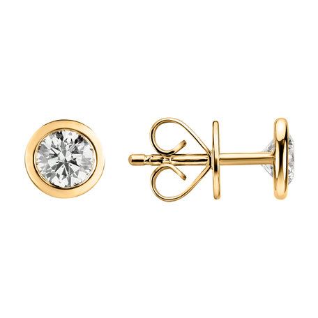 Náušnice s diamantom Shiny Dots