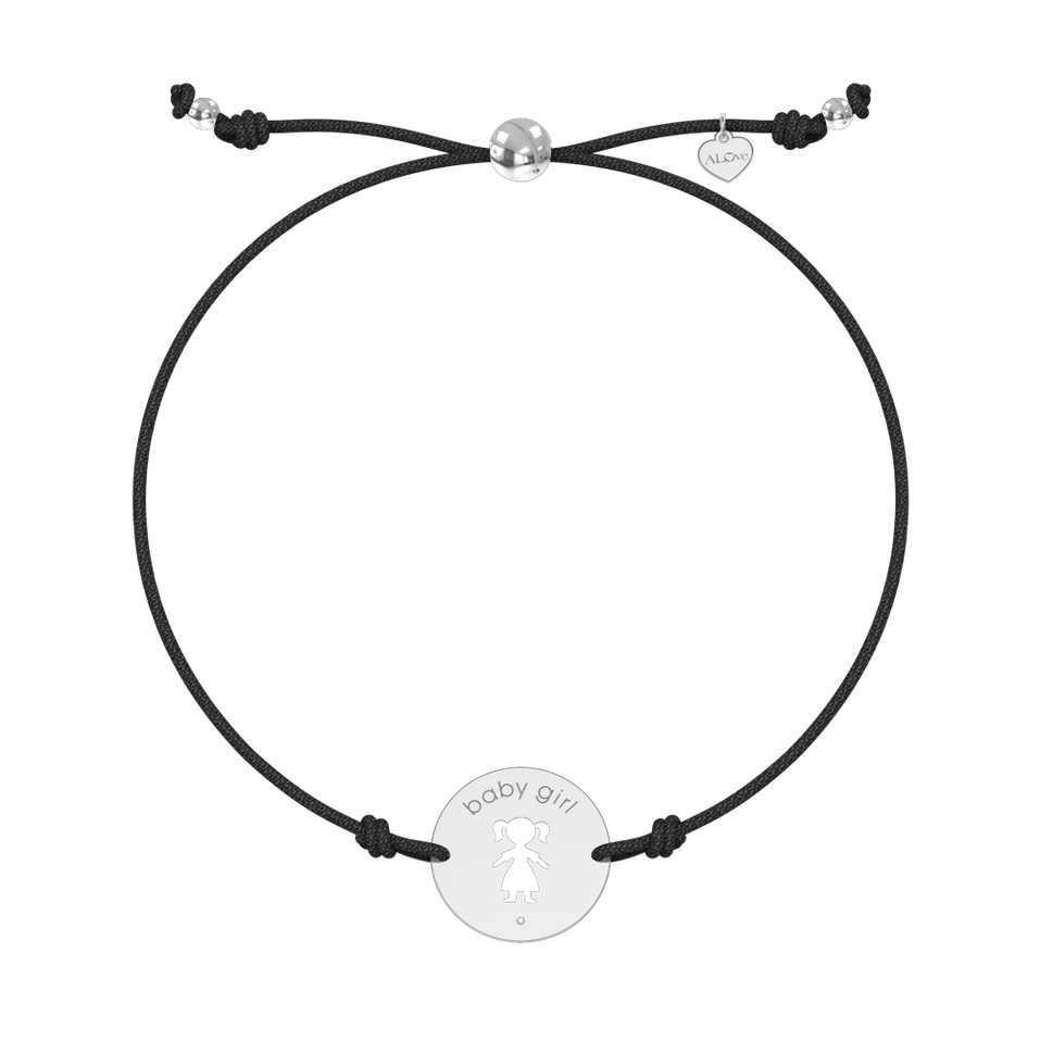 Náramok s diamantom Baby Girl