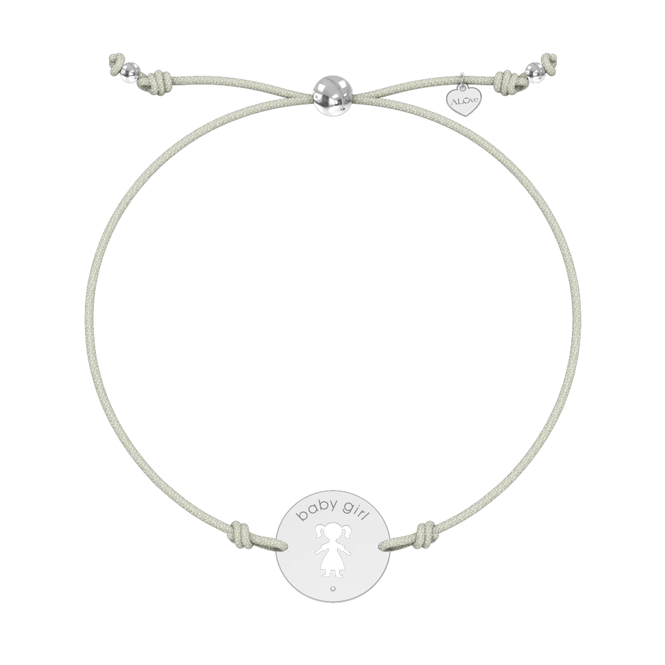 Náramok s diamantom Baby Girl