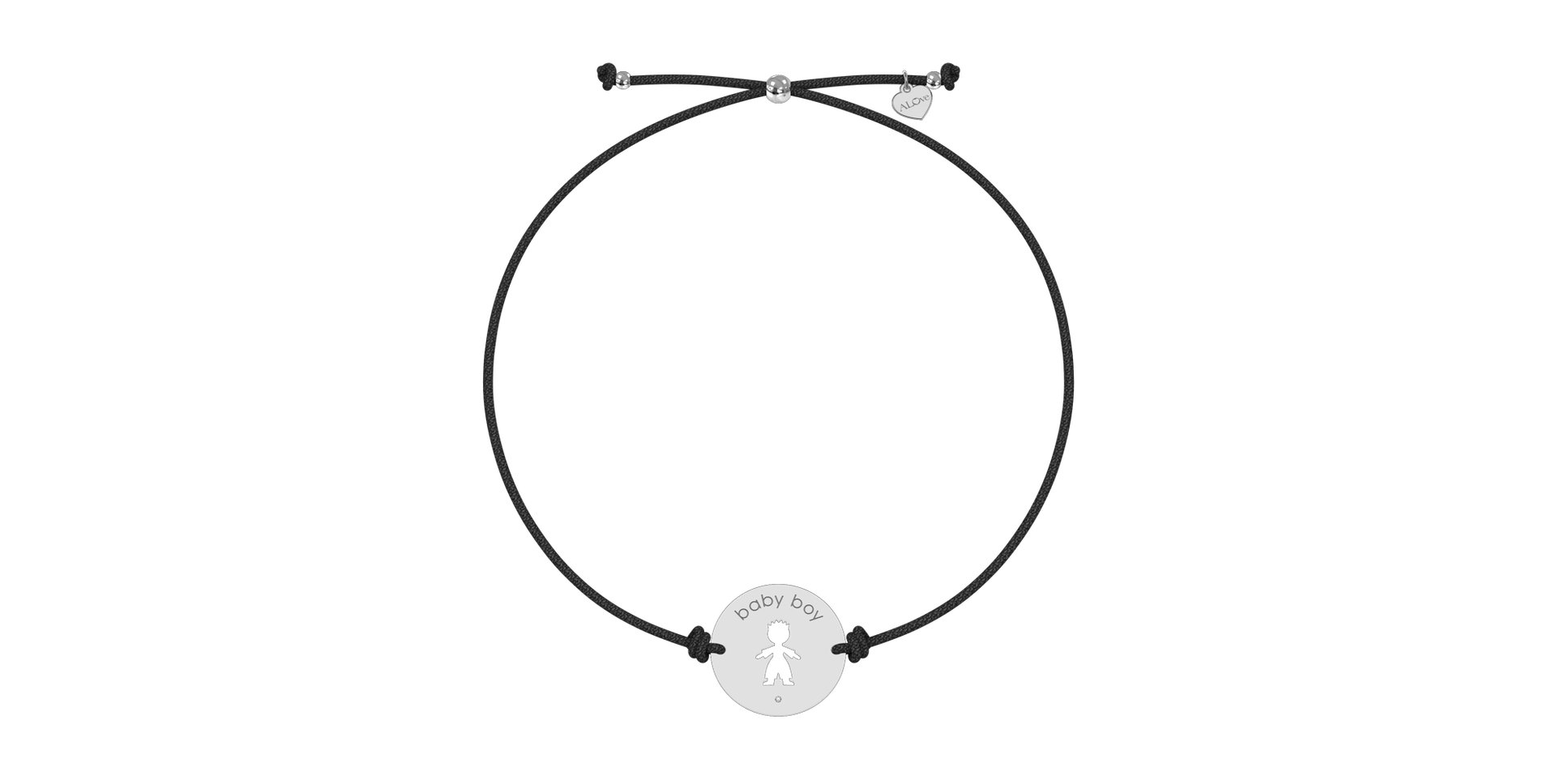 Náramok s diamantom Baby Boy