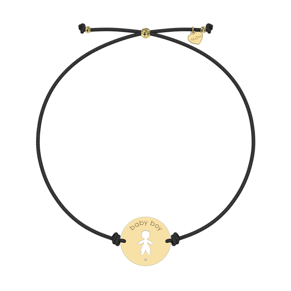 Náramok s diamantom Baby Boy