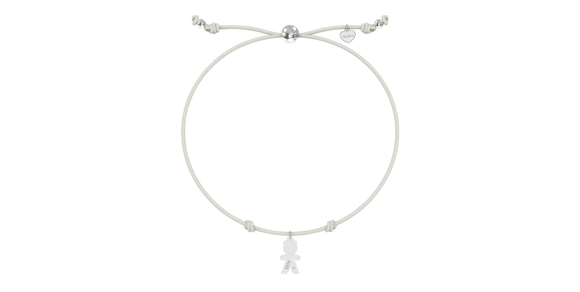 Náramok s diamantom Boy