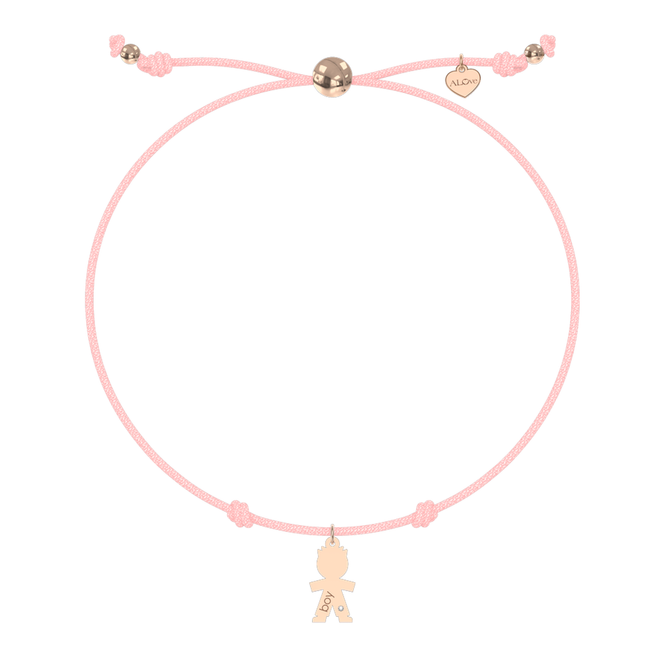 Náramok s diamantom Boy