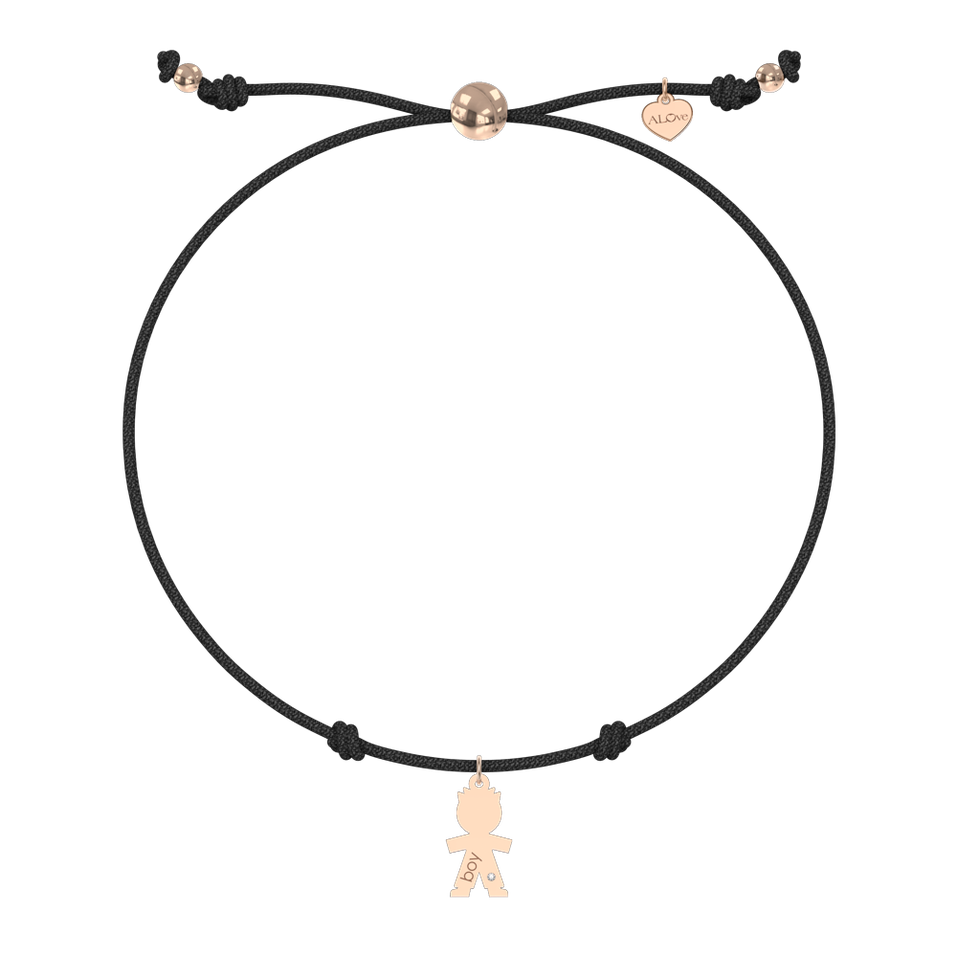 Náramok s diamantom Boy