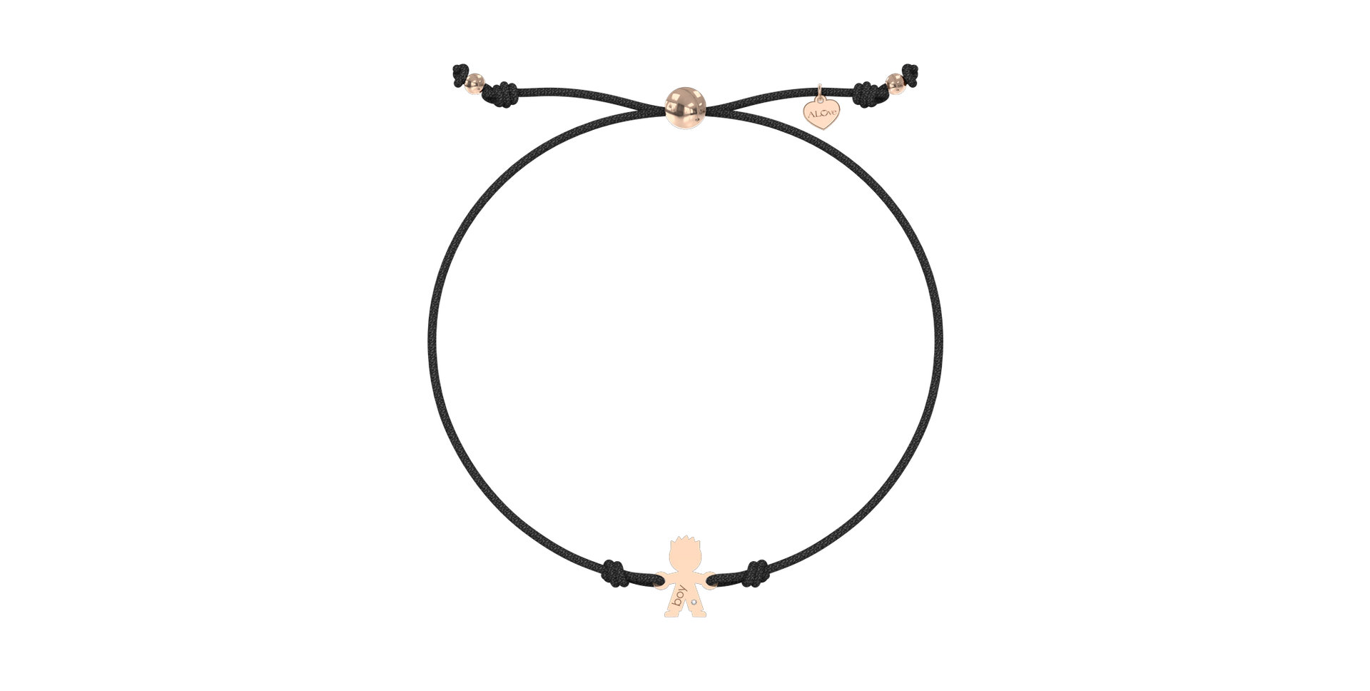 Náramok s diamantom Little Boy