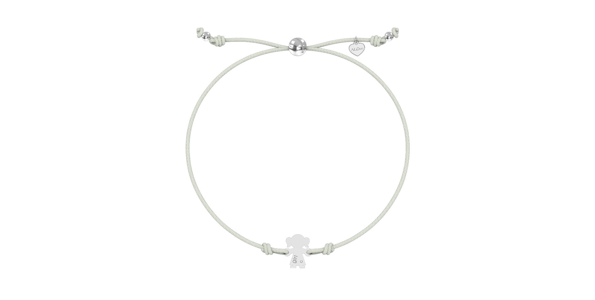 Náramok s diamantom Little Girl