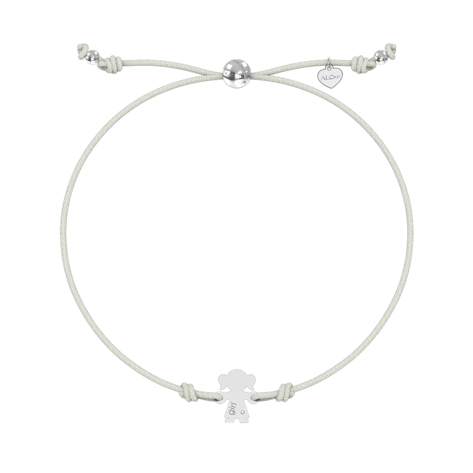 Náramok s diamantom Little Girl