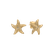 Náušnice s diamantom Glossy Starfish3