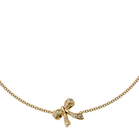 Náramok s diamantmi Shiny Bow