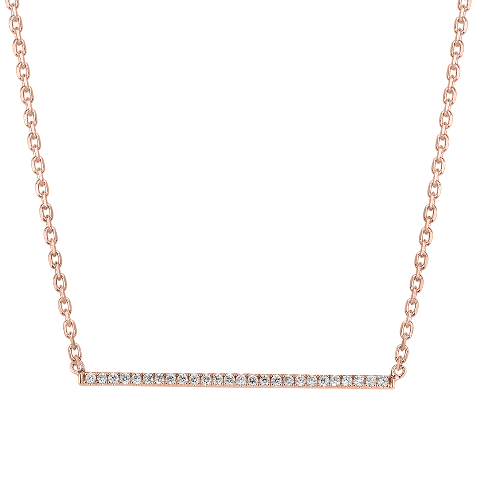 Náhrdelník s diamantmi Mellow Desire