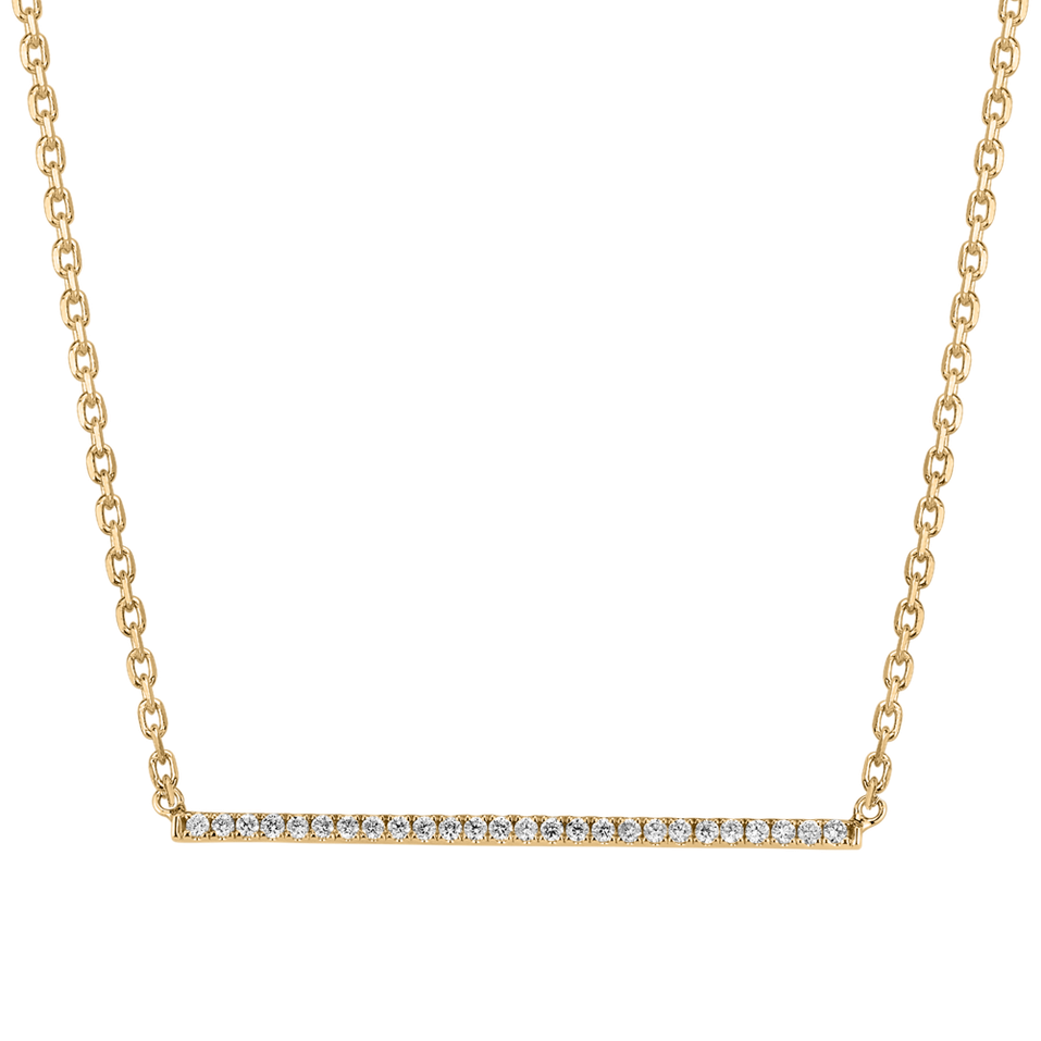 Náhrdelník s diamantmi Mellow Desire