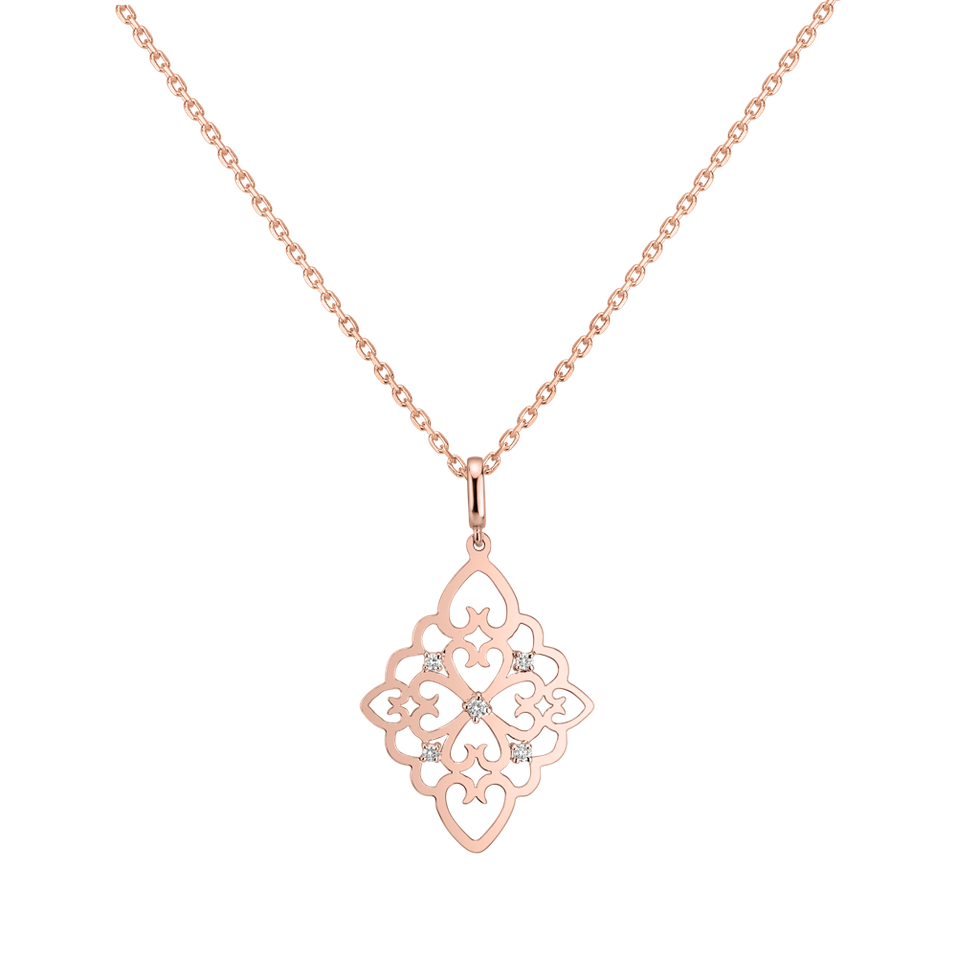 Prívesok s diamantmi Folk Treasure