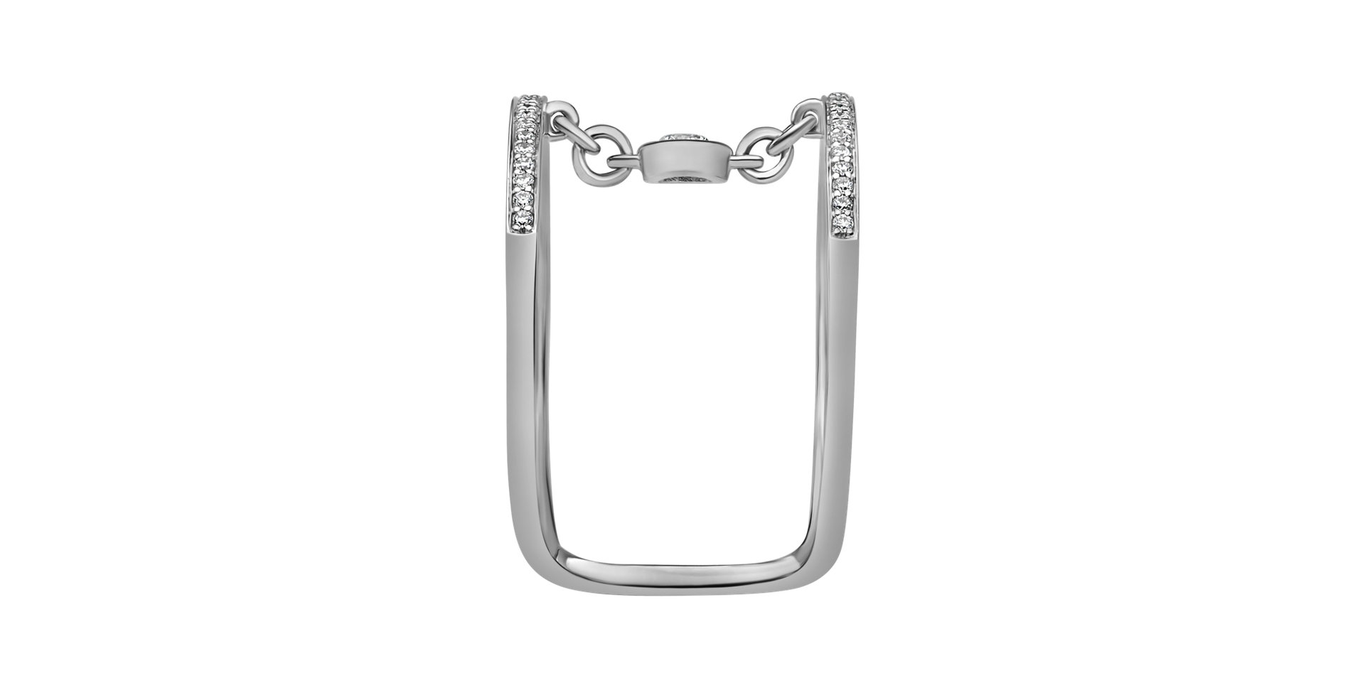 Prsteň s diamantmi Graceful Lure