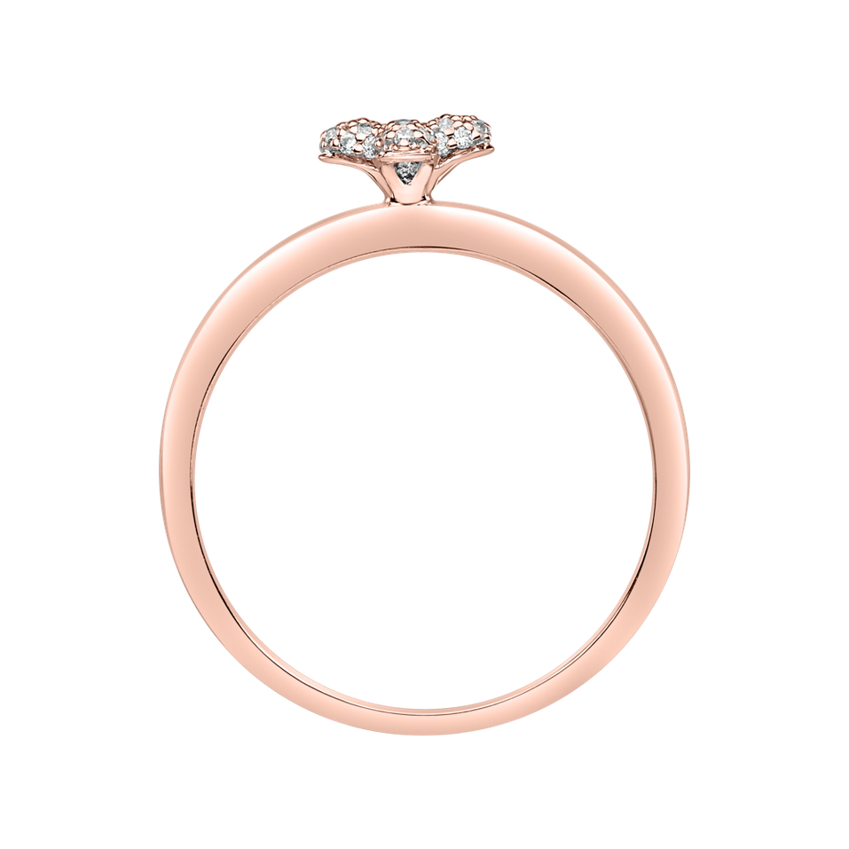 Prsteň s diamantmi Nature Beauty