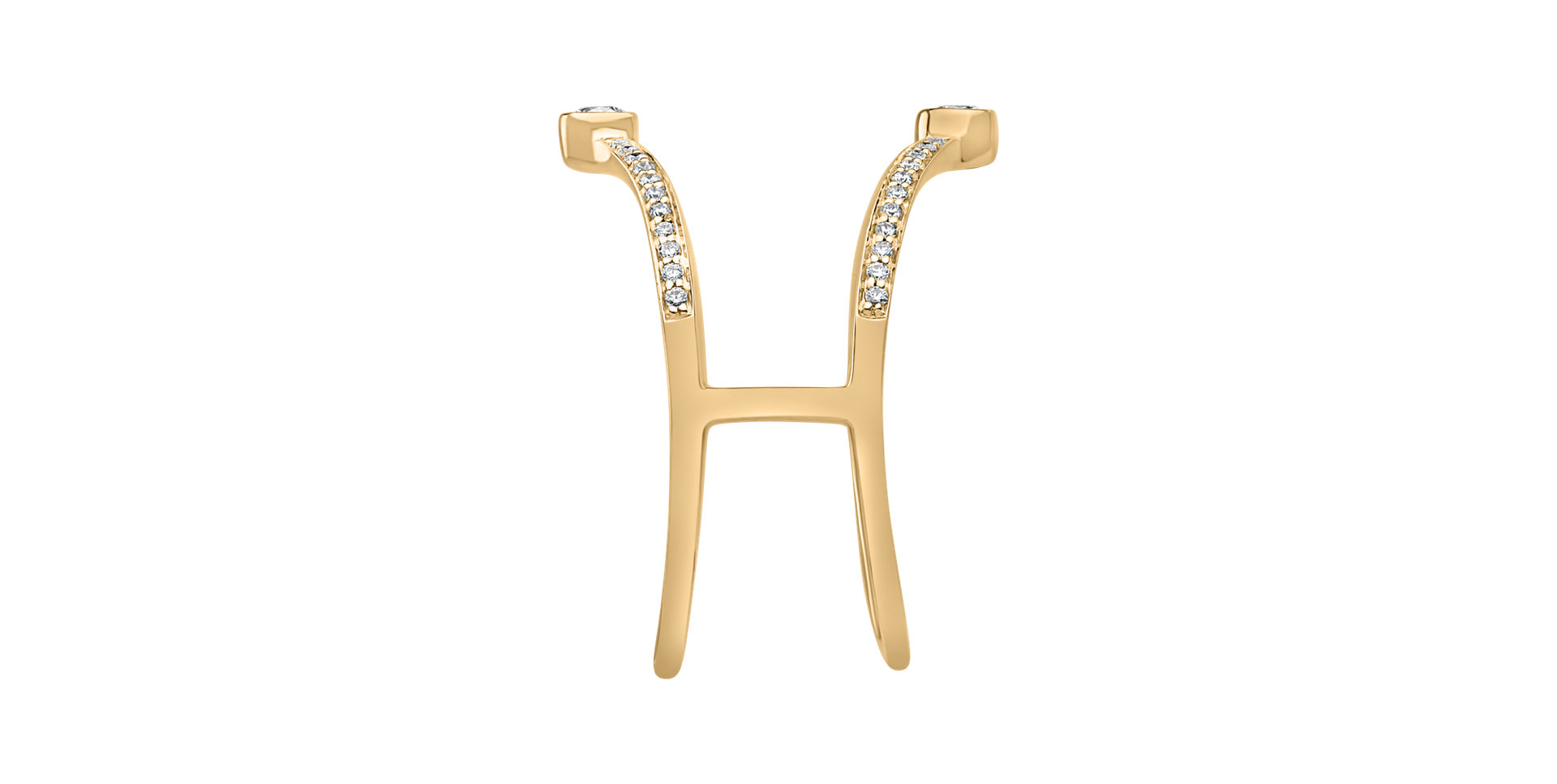 Prsteň s diamantmi Vibrant Devotion