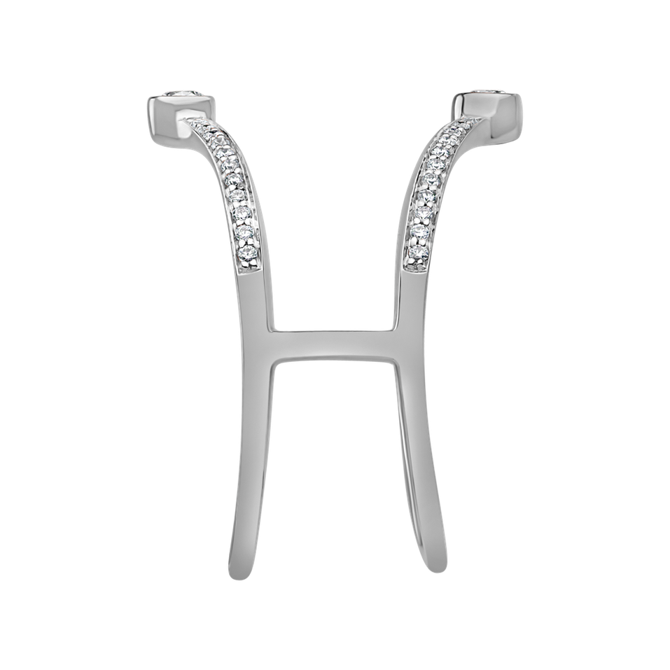 Prsteň s diamantmi Vibrant Devotion