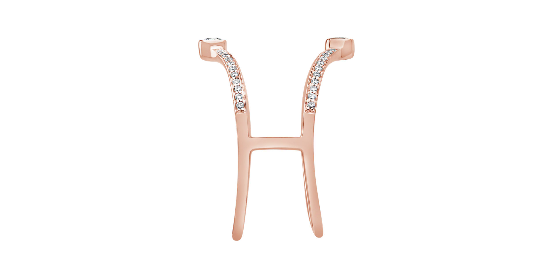 Prsteň s diamantmi Vibrant Devotion