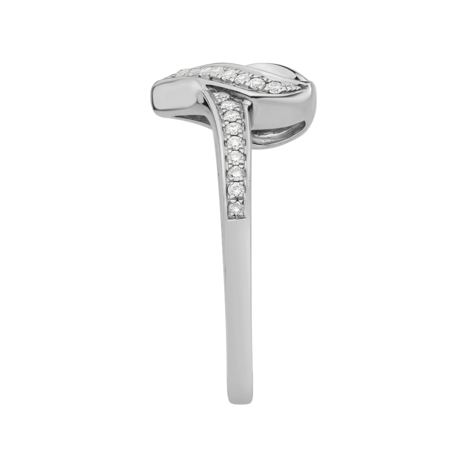 Prsteň s diamantmi Tangled Love