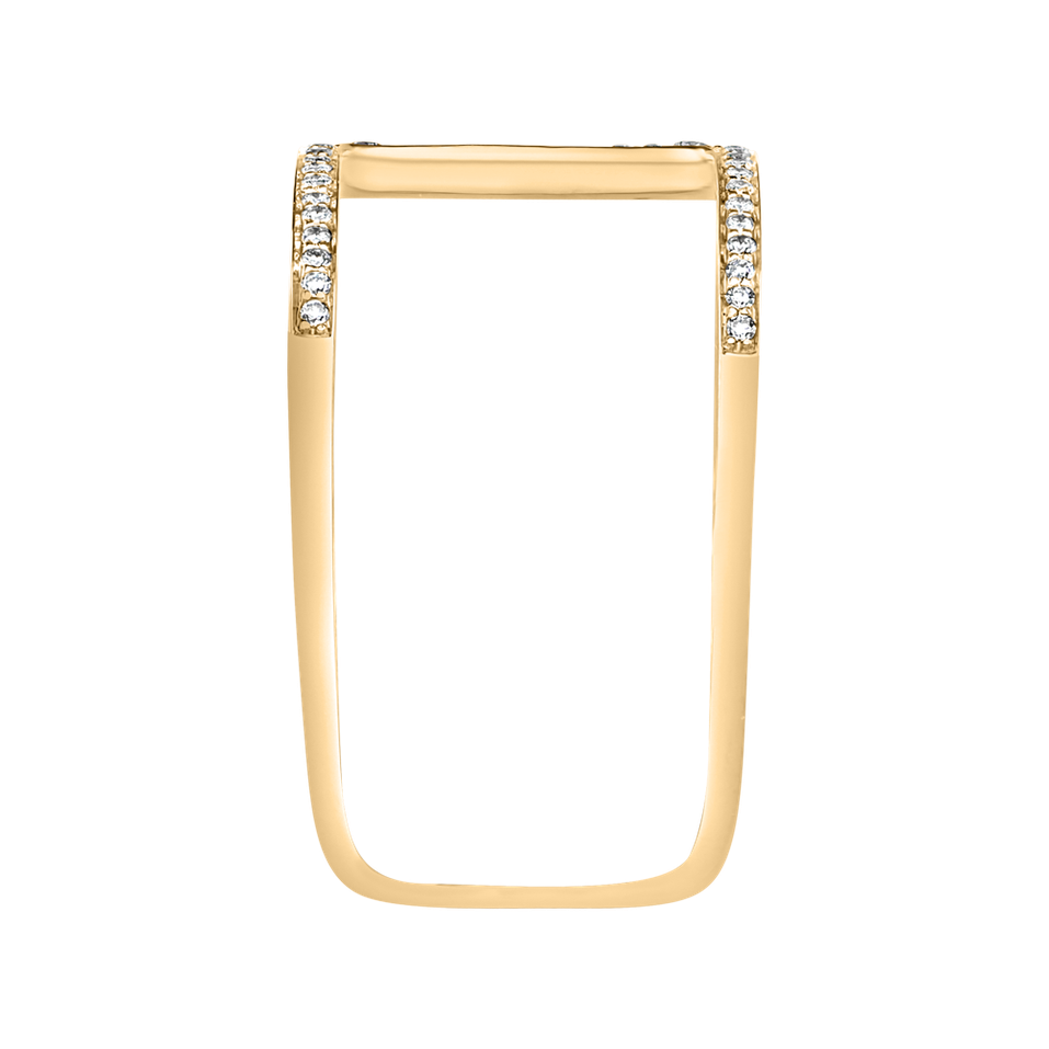 Prsteň s diamantmi Simply Luxury