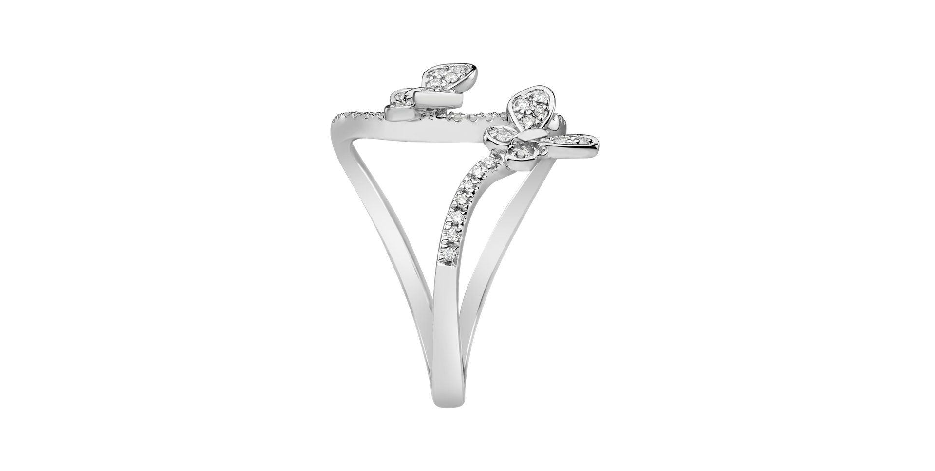 Prsteň s diamantmi Innocent Grace