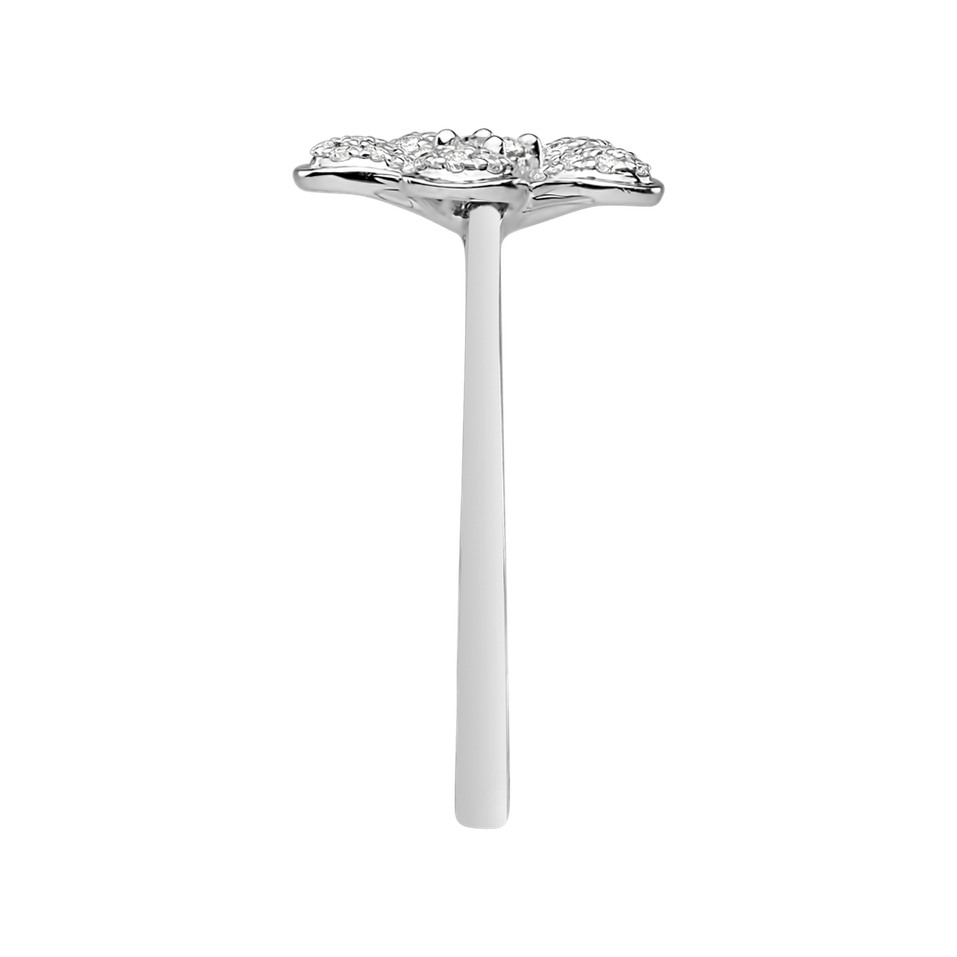 Prsteň s diamantmi Morning Flower