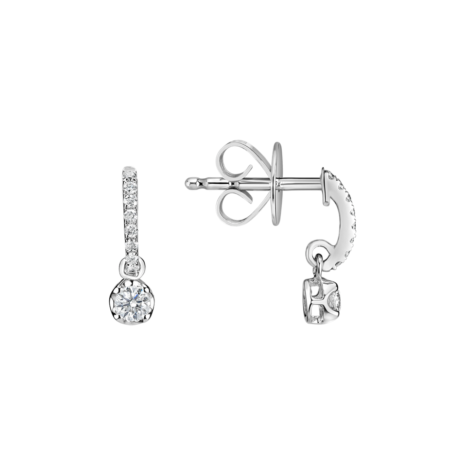Náušnice s diamantmi Eternal Glow