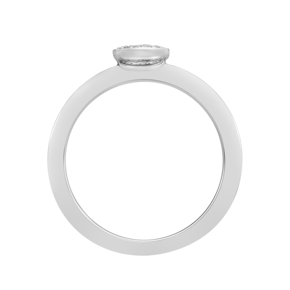 Prsteň s diamantmi Infinite Circle