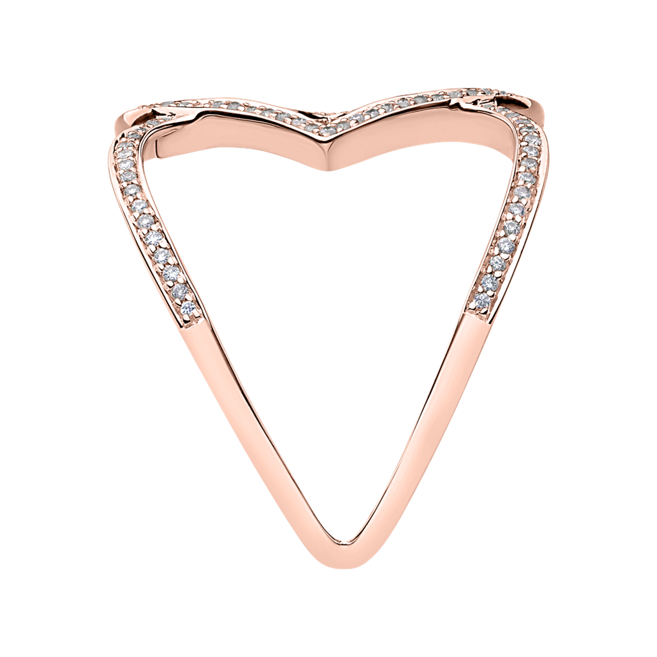 Prsteň s diamantmi Gorgeous Connection