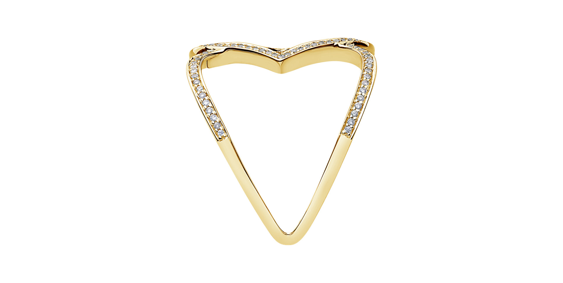 Prsteň s diamantmi Gorgeous Connection