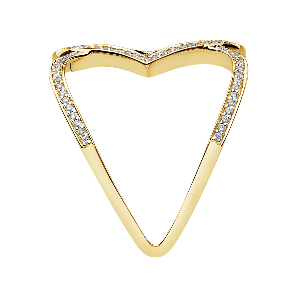 Prsteň s diamantmi Gorgeous Connection