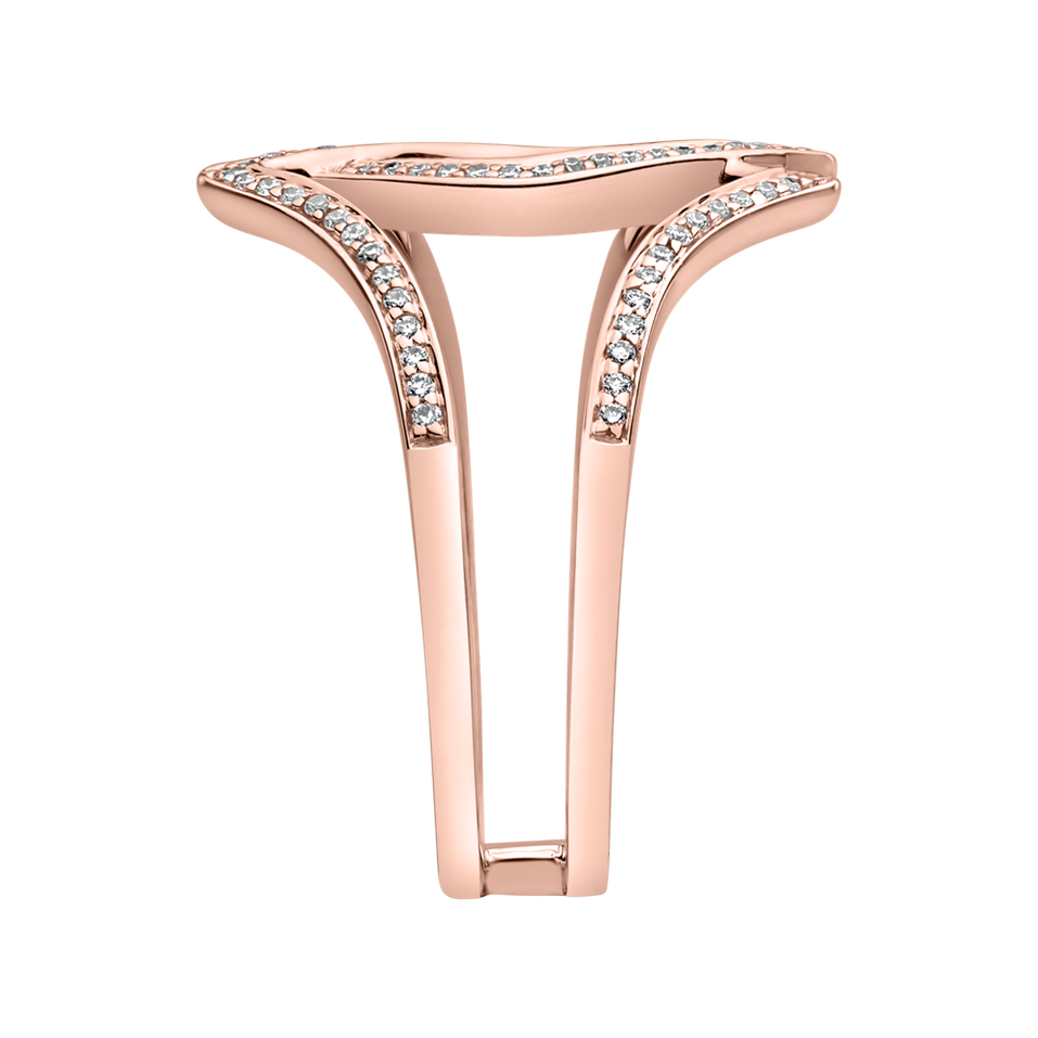 Prsteň s diamantmi Peaceful Charm