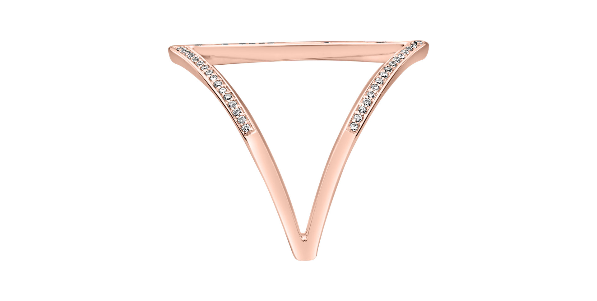 Prsteň s diamantmi Tinted Aura