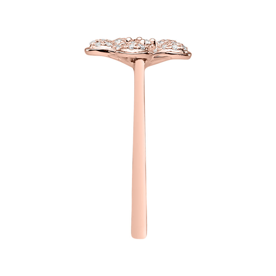 Prsteň s diamantmi Morning Flower