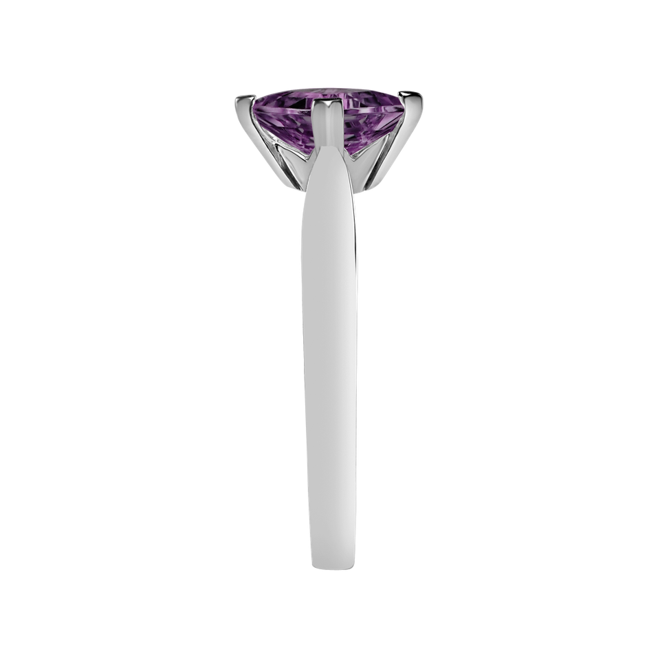 Prsteň s ametystom brazil Bonbon