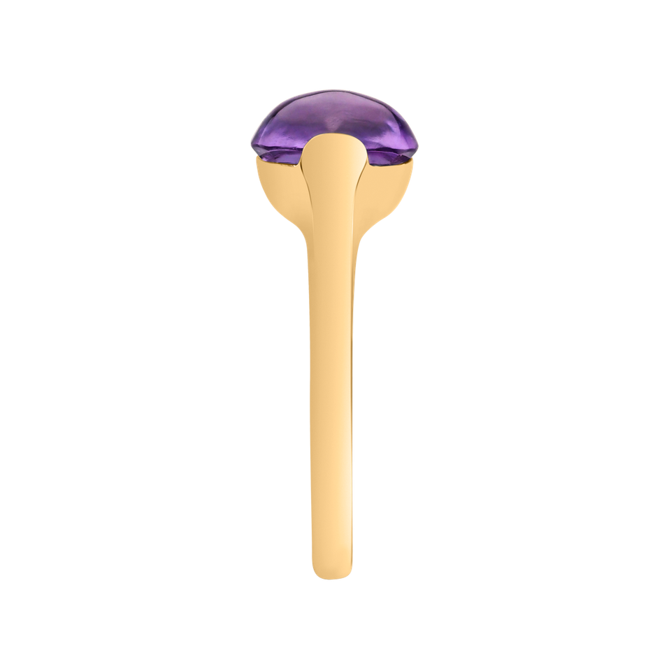 Prsteň s ametystom brazil Bonbon