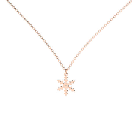 Náhrdelník s diamantom Little Snowflake