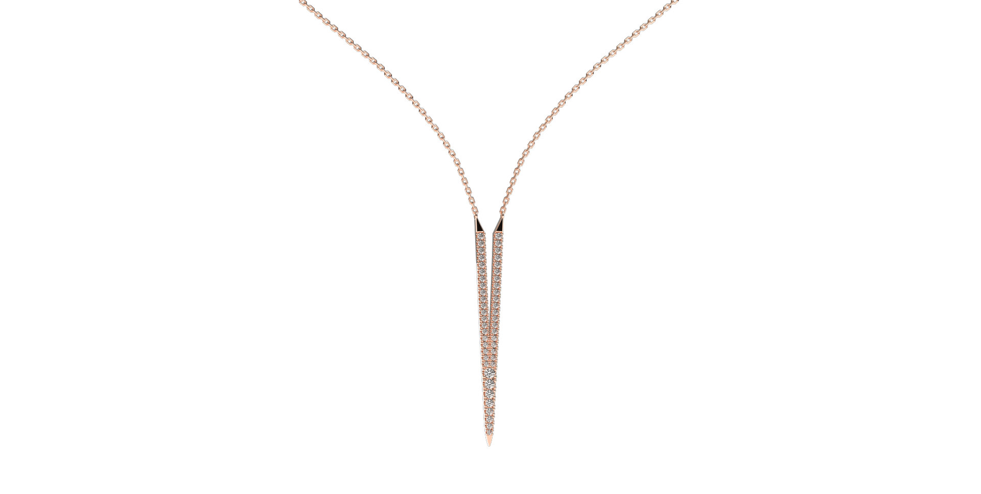 Náhrdelník s diamantmi Shiny Victory